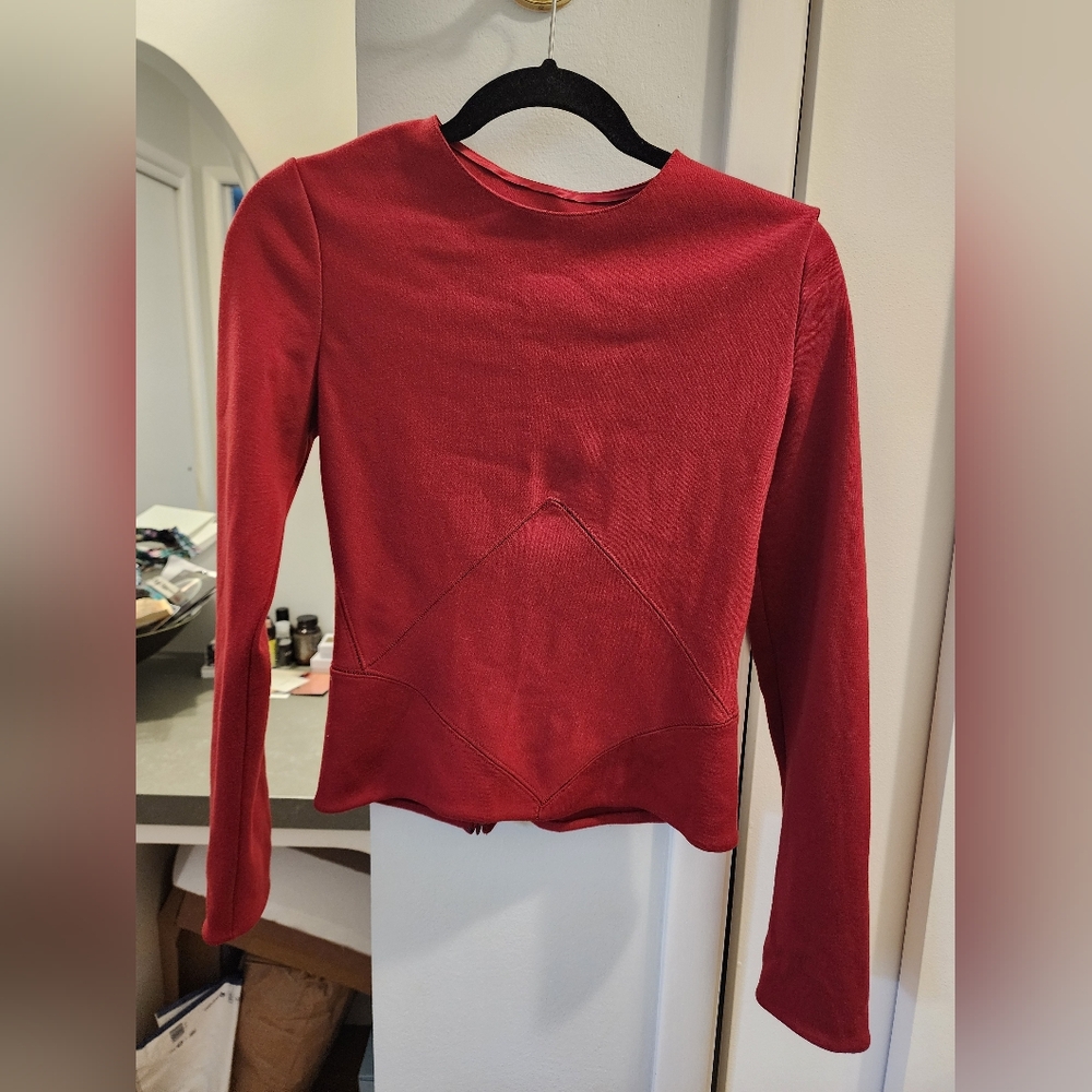 Alaia wool top